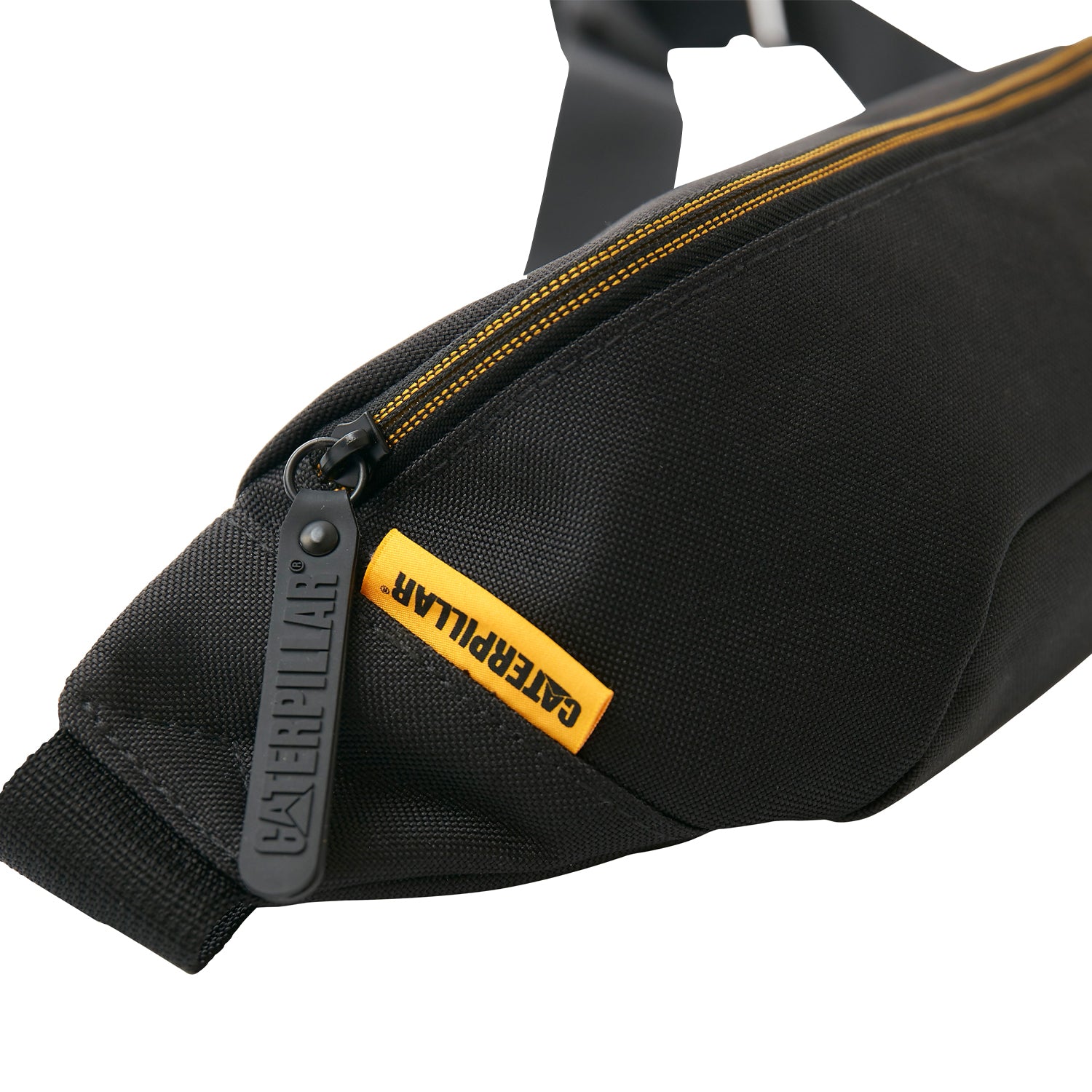 CAT 83615 01 PROJECT Waist Bag - Black | Durable & Stylish Fanny Pack for Outdoor Activities, Travel & Hiking