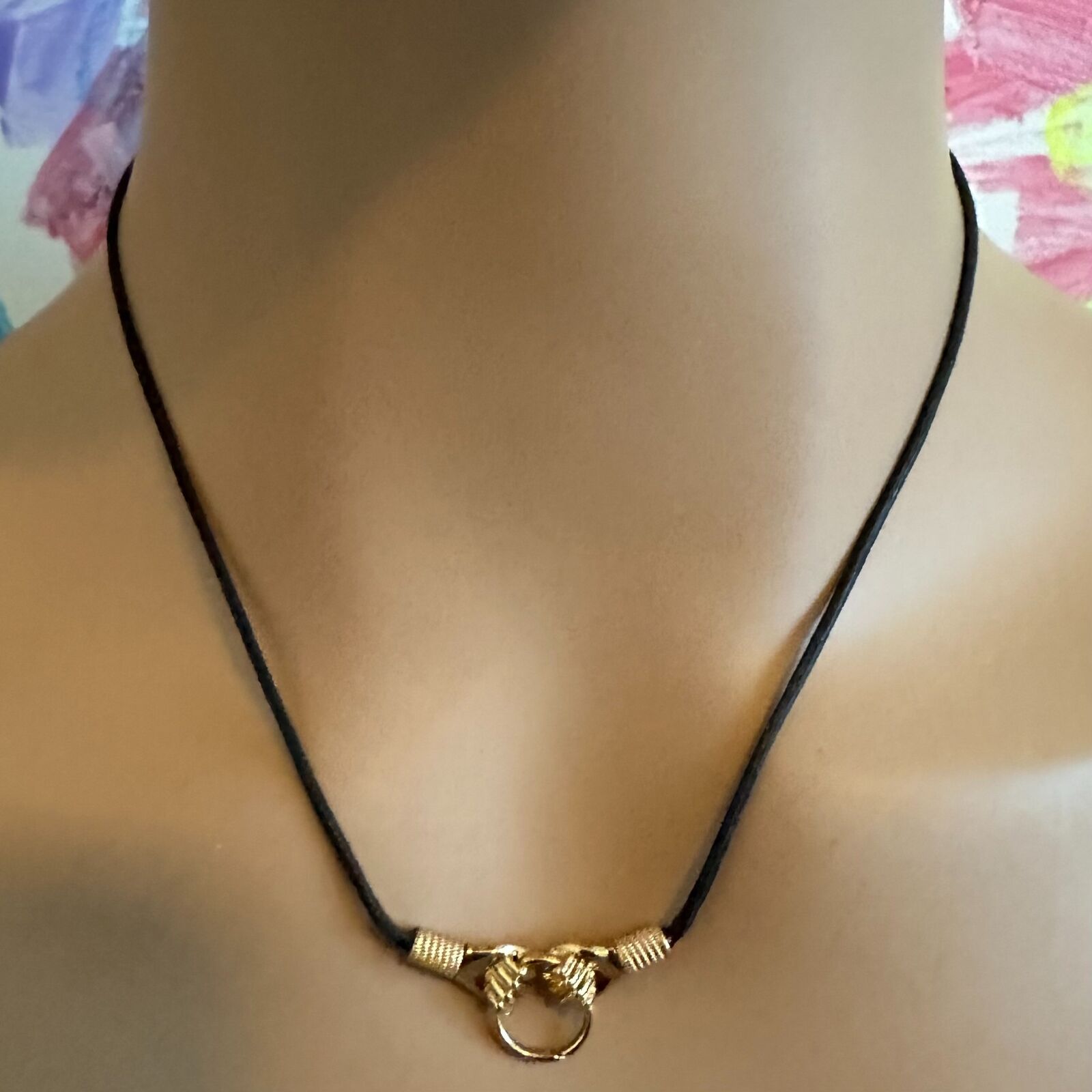 Gucci 18k Yellow Gold Le Marche des Merveilles Tiger Bolo Tie Necklace for Men - Luxury Statement Jewelry for Formal Events & Special Occasions