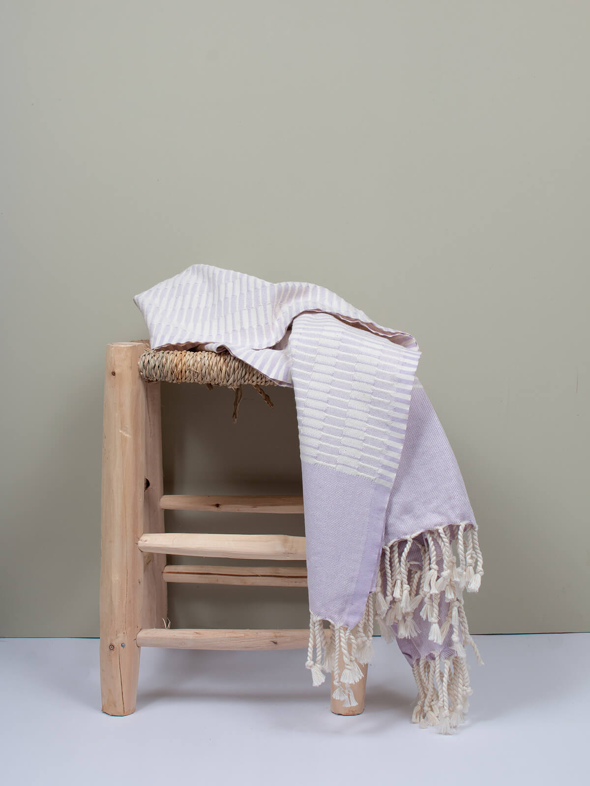 Premium Miami Hammam Towel - Soft & Absorbent Lilac Turkish Bath Towel for Spa, Beach & Yoga | Lightweight & Quick-Drying