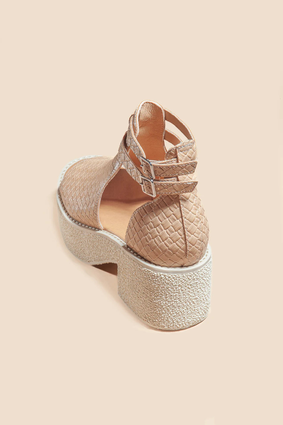 Elizabeth Women's Tan Heeled Sandals - Comfortable Summer Dress Sandals for Weddings, Parties & Date Nights | Final Sale