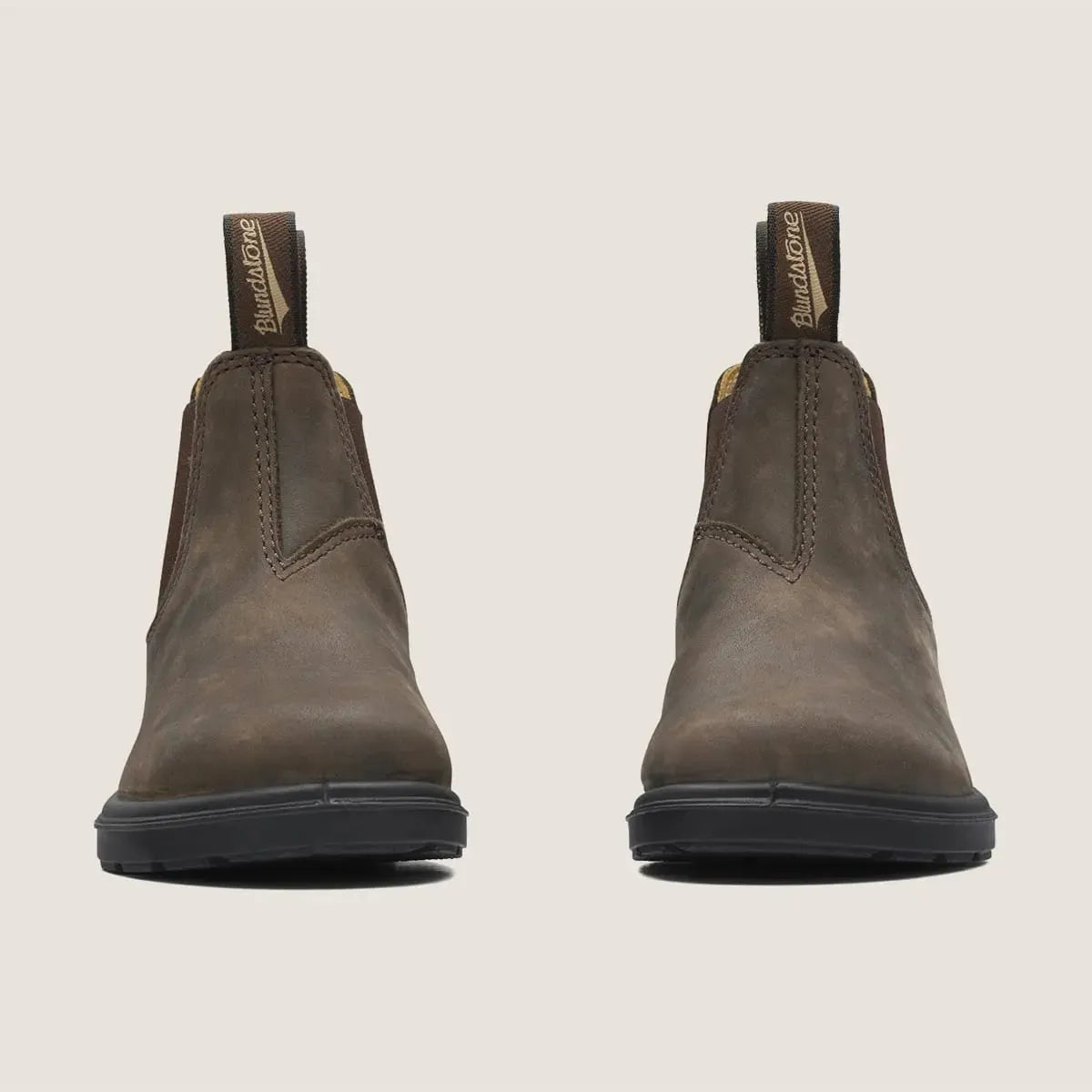 Premium Leather Chelsea Boots for Kids - Blundstone Series 565 Rustic Brown | Comfortable & Durable Children's Boots for School, Outdoor Play & Everyday Wear