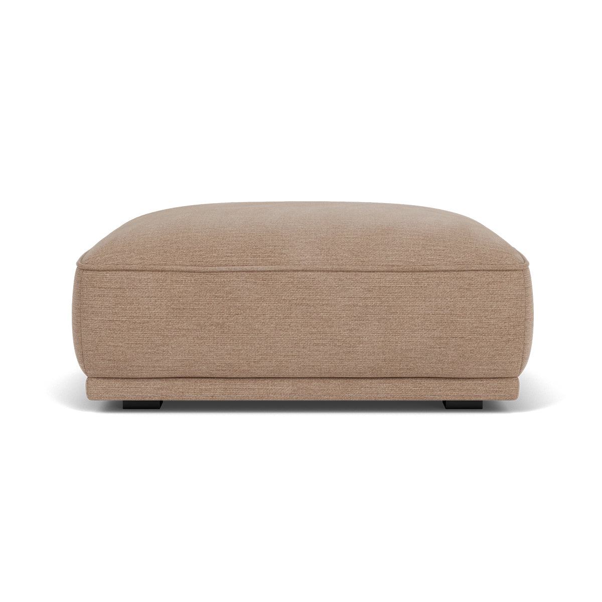 Leonora Fabric Storage Ottoman with Tufted Top - Stylish Footrest, Coffee Table & Extra Seating for Living Room, Bedroom & Dorm