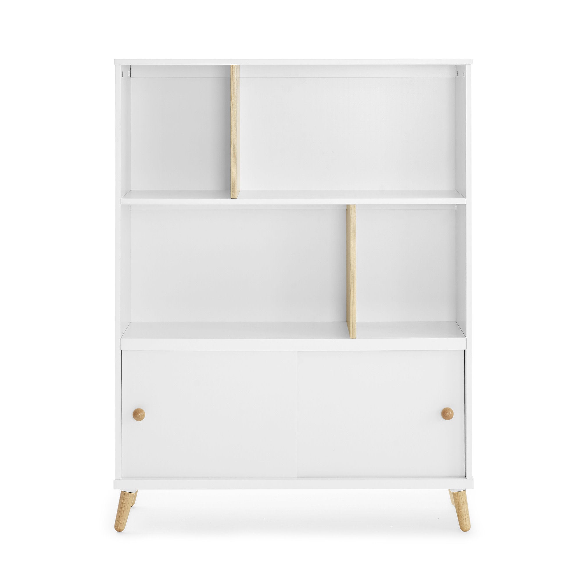 Essex Bookcase - Modern Wooden Bookshelf for Home & Office Storage | Perfect for Living Room, Bedroom, and Study Organization