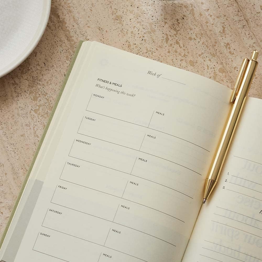 2025 Fitness Journal for Women & Men - 5 Minute Gratitude Workout Planner, Health & Wellness Log Book, Habit Tracker - Perfect for Gym, Home Workouts & Personal Development | Intelligent Change