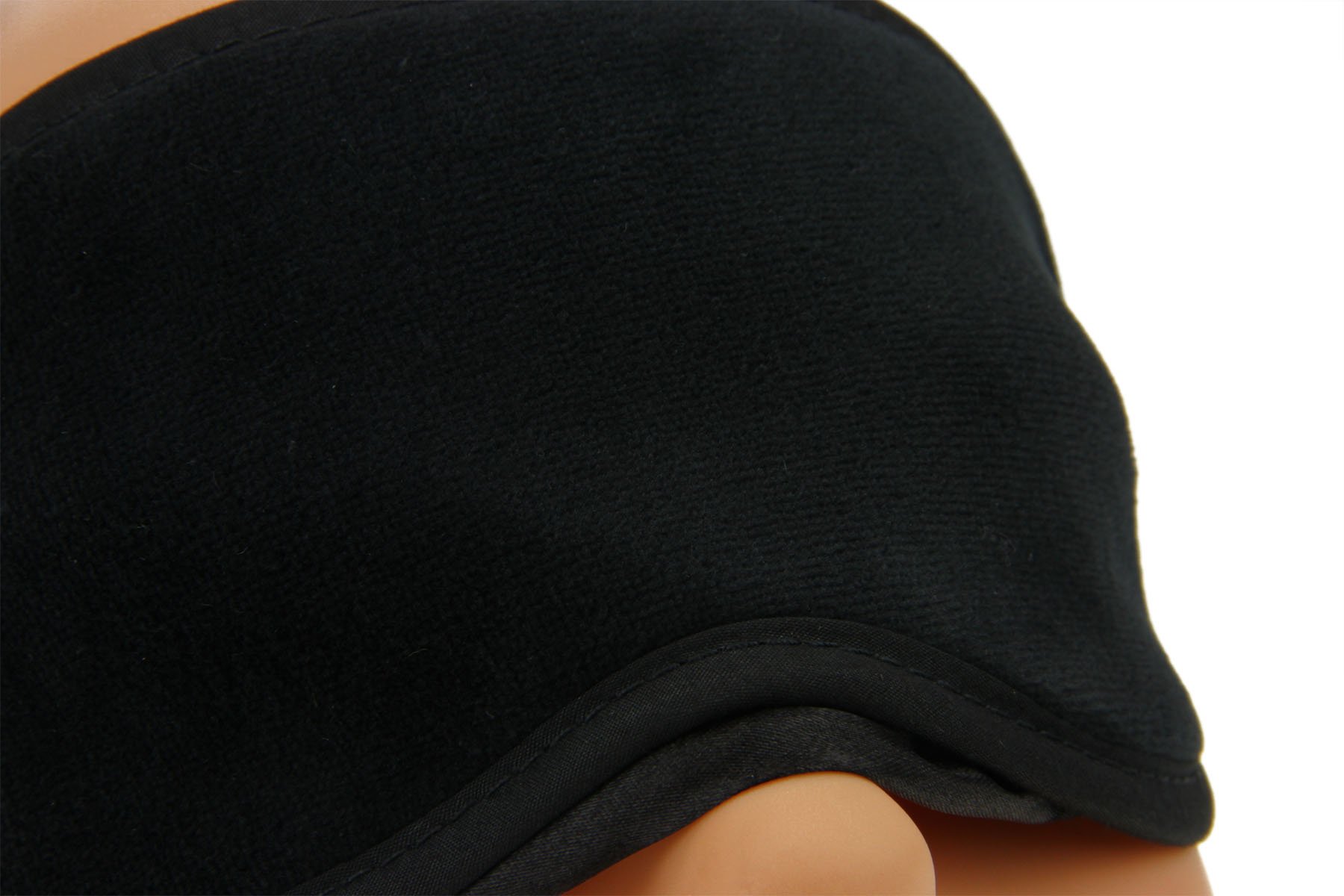 Fakeface Lightweight Velvet Satin Sleep Mask for Travel & Napping - Adjustable Elastic Strap for Comfort | Perfect for Airplanes, Office, and Home Use