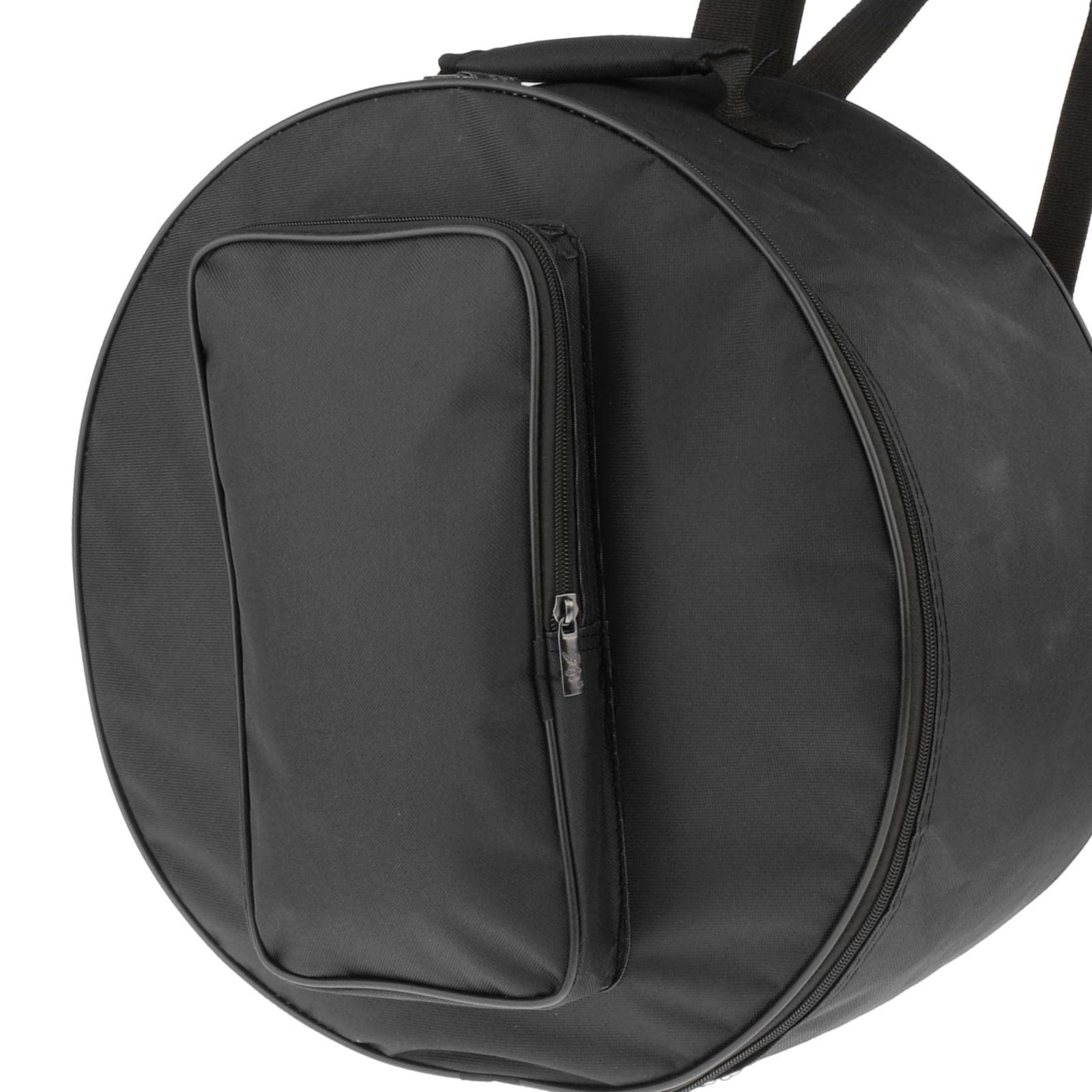 15 Inch Snare Drum Backpack Case with Shoulder Strap & Exterior Pockets - Lightweight Protective Gear for Drummers, Band Practice & Music Performances