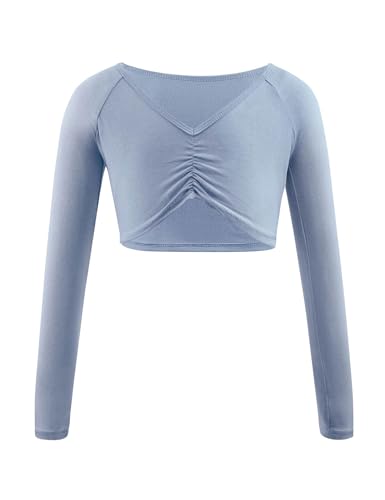 Blue Crop Tops