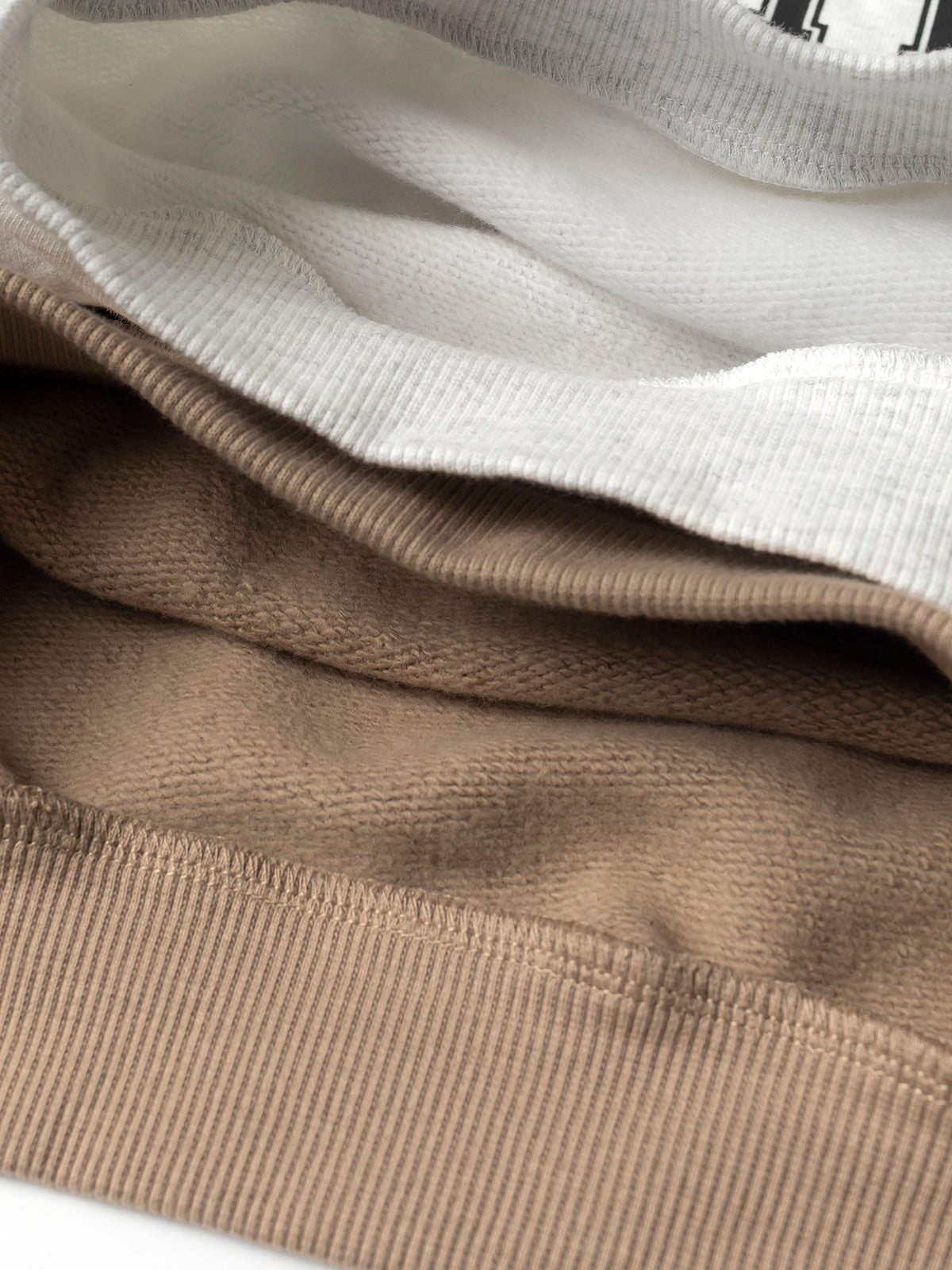 Adult LB Collegiate Crewneck Sweatshirt - Tan | Comfortable & Stylish Pullover for Men & Women | Perfect for Casual Wear, College Campuses & Everyday Outfits