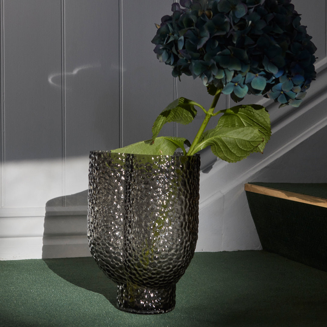 Arura Trio Vase Set of 4 Small Ceramic Flower Vases - Perfect for Home Decor, Wedding Centerpieces, and Tabletop Arrangements