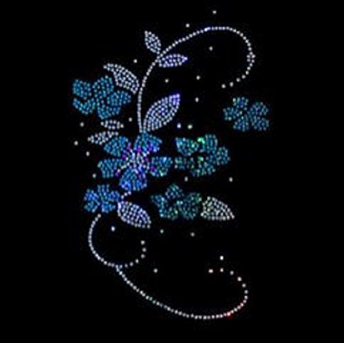 17PCS Rhinestone Iron-On Transfers for DIY Clothing, Shoes, Bags - Sparkling Crystal Decals for Custom Apparel & Accessories | Perfect for T-Shirts, Denim Jackets, Hats & Home Decor Projects