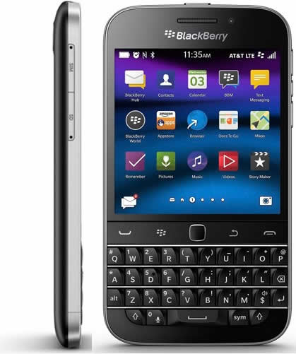 Refurbished Blackberry Classic Q20 Unlocked Smartphone - Vintage Design, QWERTY Keyboard - Ideal for Business Professionals & Retro Tech Enthusiasts