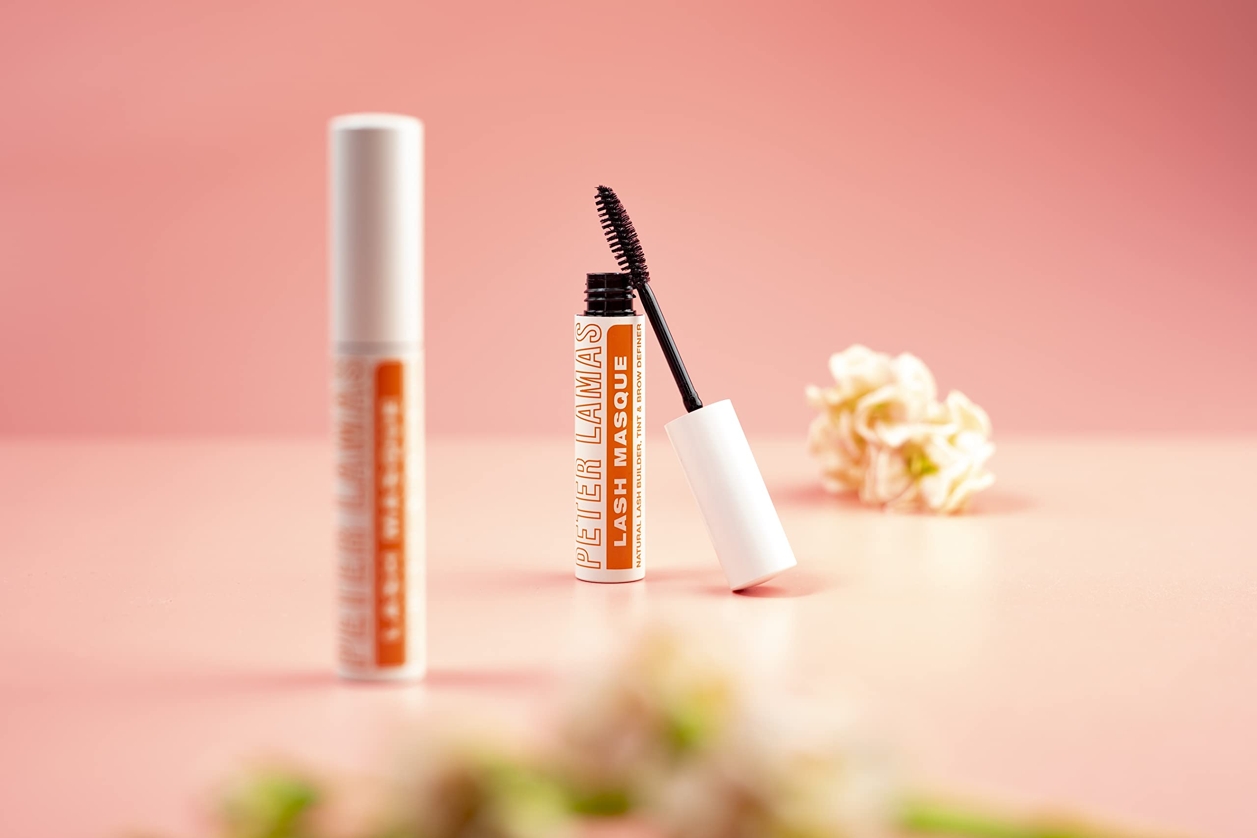 Peter Lamas Lash Masque Natural Lash Builder - Vegan & Cruelty-Free Eyelash Tint & Conditioner (0.18 Fl Oz) for Longer, Stronger, Healthier Lashes | Men & Women | Perfect for Daily Use & Special Occasions