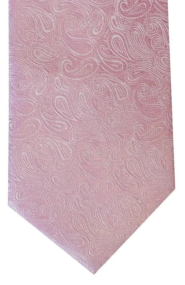 LA Smith Paisley Woven Polyester Wedding Tie for Groom, Best Man & Bridal Party - Perfect for Formal Weddings, Prom & Special Occasions