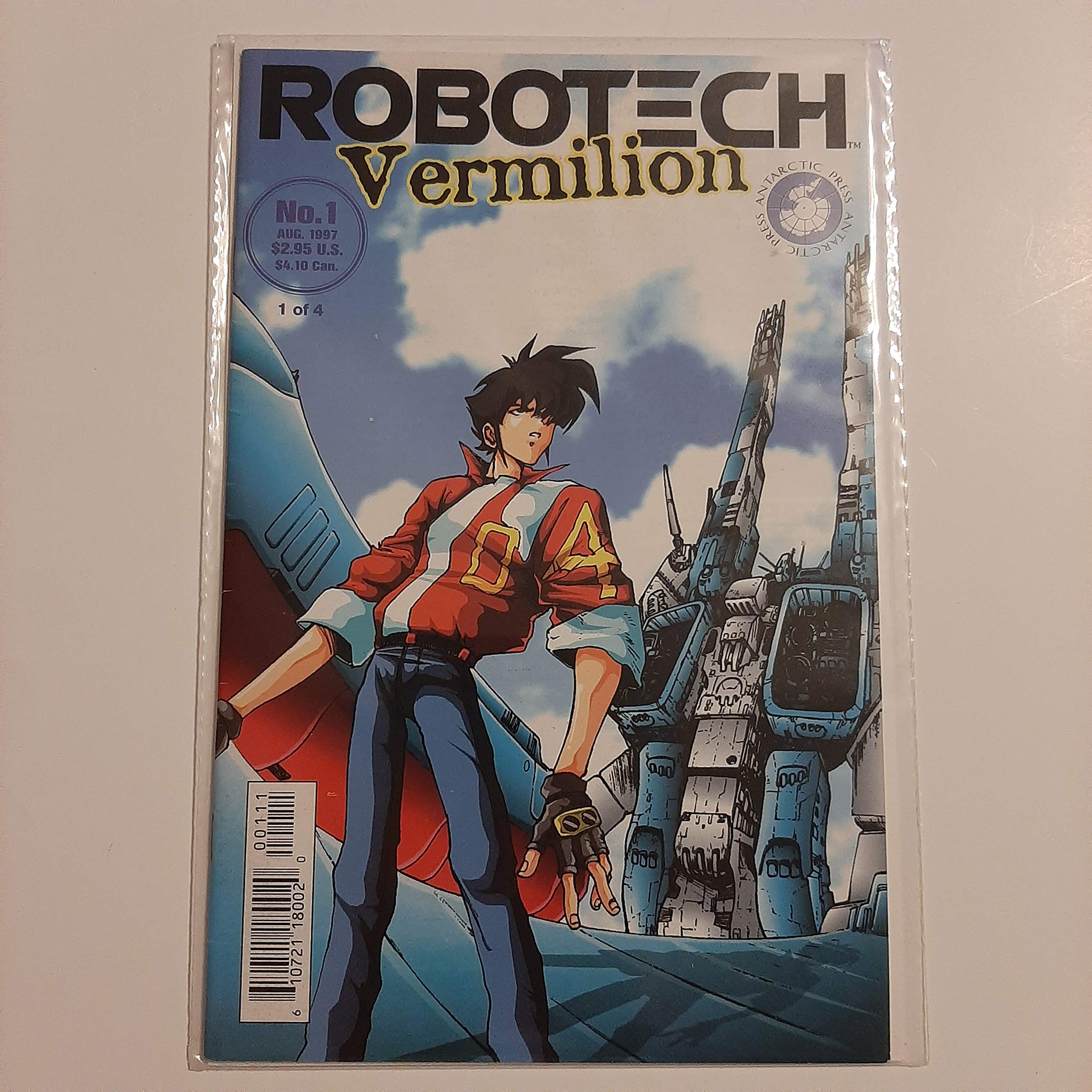Robotech Vermilion #1 Comic Book - Fine Condition - Antarctic Press | Collectible Sci-Fi Manga for Fans & Gift for Anime Lovers