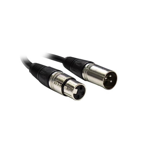 Dynamix XLR 3 Pin Male to Female Balanced Audio Cable 5M - Professional Studio Microphone Cord for Live Performances & Recording