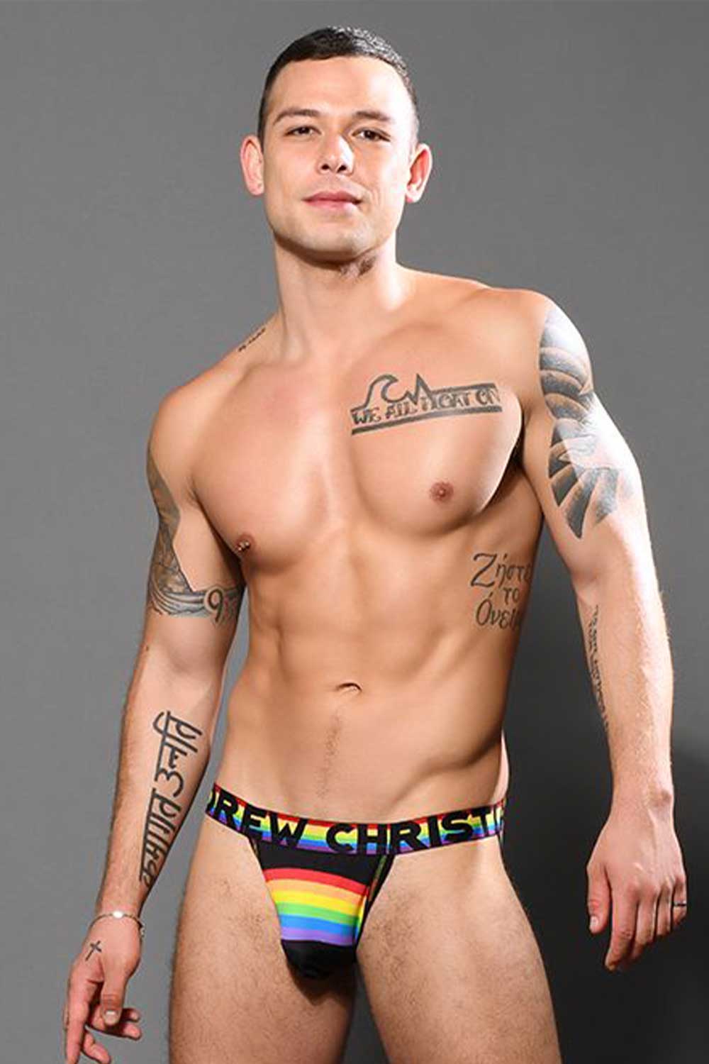 Rainbow Arch Jock Strap - Comfortable & Supportive Underwear for Athletes & Gym Workouts - Perfect for Running, Cycling & Sports Activities