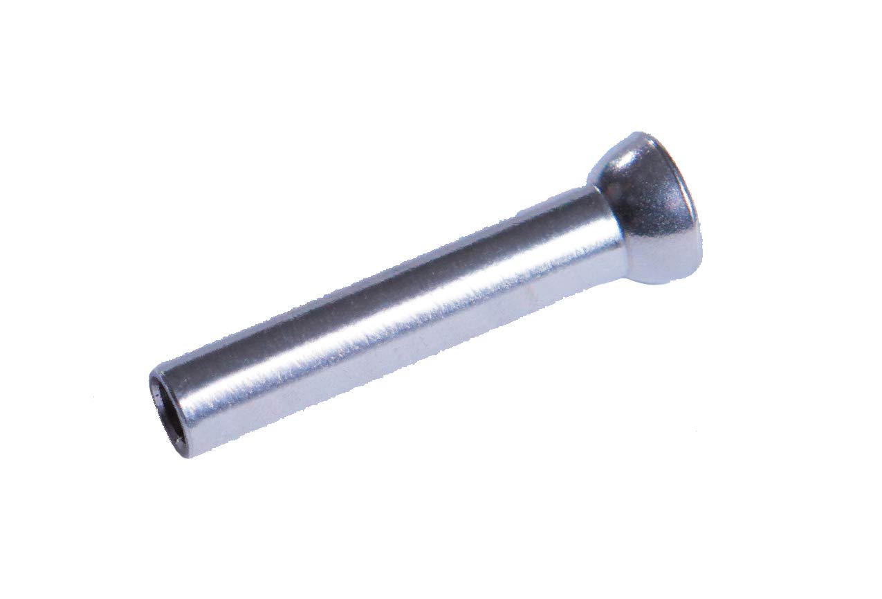 50-Pack Stainless Steel Hand-Crimp Stemball Swages for 3/16
