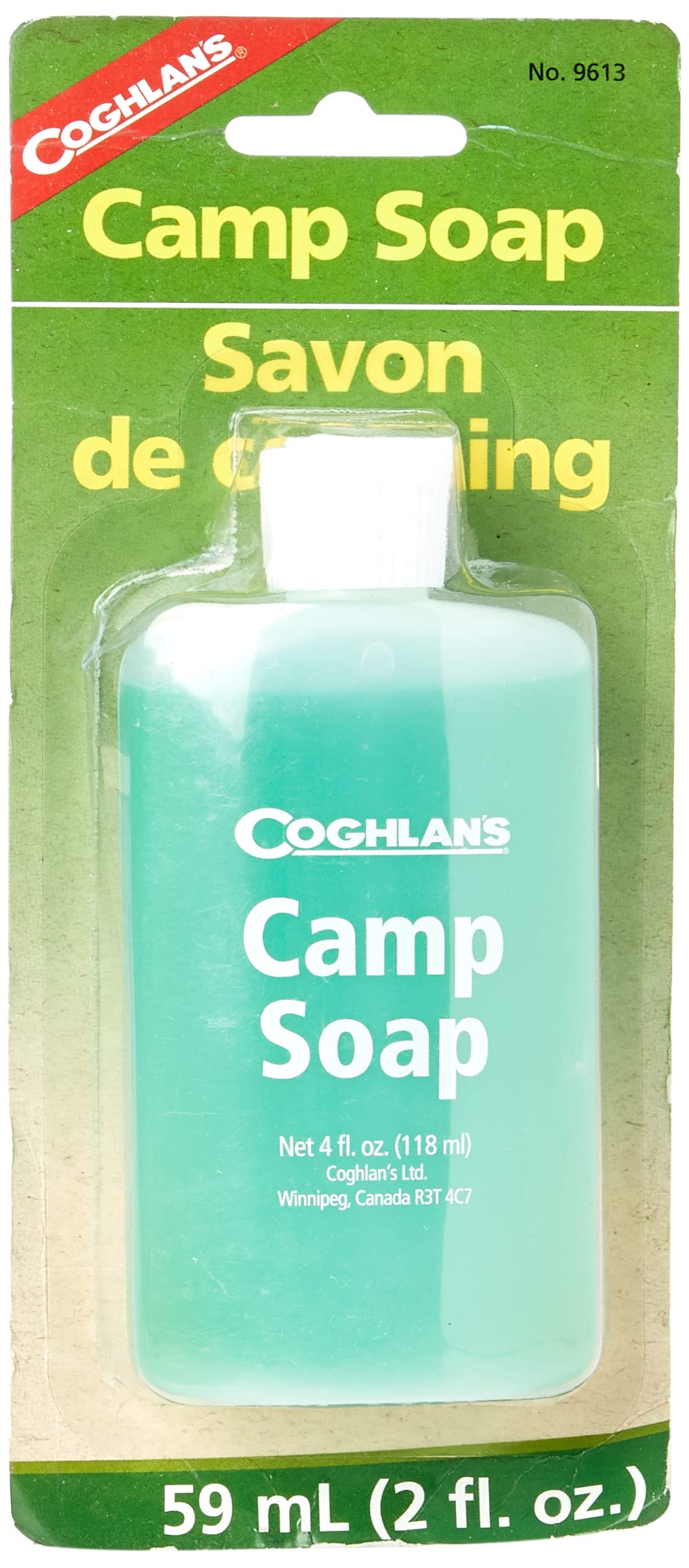 Coghlan's Biodegradable Camping Soap - Travel Size, Eco-Friendly for Hiking, Backpacking & Outdoor Adventures