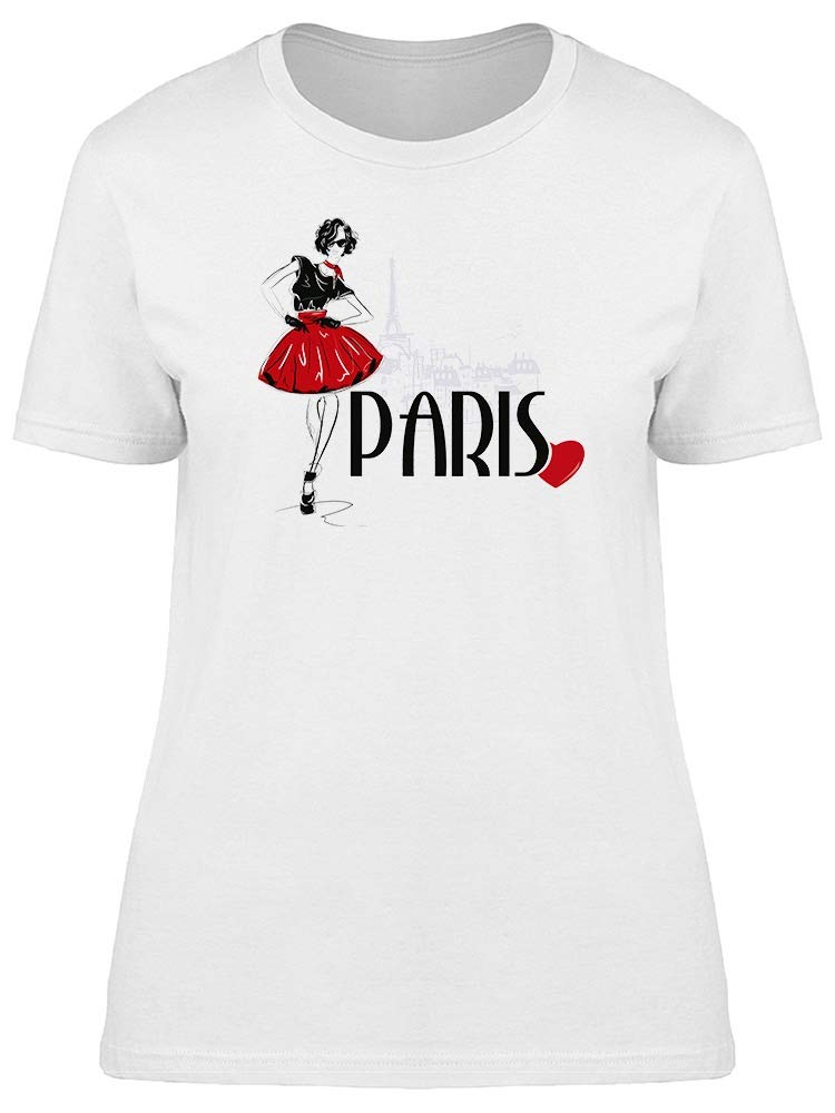 Stylish Paris Graphic Tee for Women - Trendy Fashion T-Shirt for Casual Outfits & Streetwear