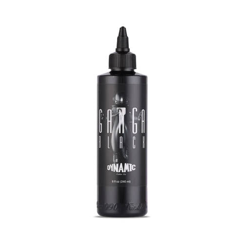 Premium Dynamic Ganga Black Ink 8oz - High-Quality Calligraphy & Tattoo Ink for Artists - Perfect for Professional Tattooing, Calligraphy, and Art Projects