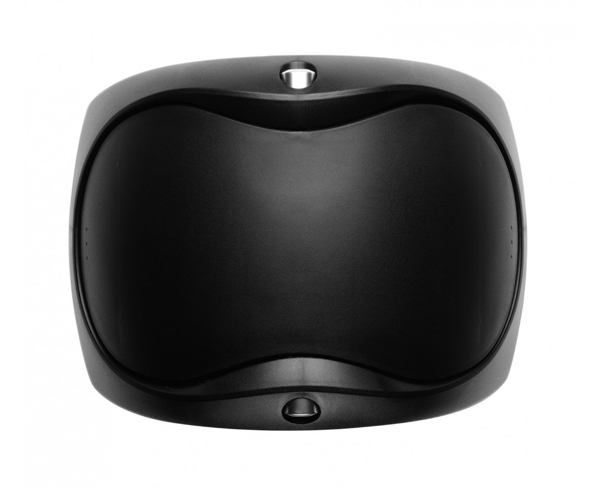 simplehuman 60 Liter / 16 Gallon Swing Lid Trash Can - Black Plastic Waste Bin for Kitchen, Bathroom & Office | Durable & Odor-Controlling