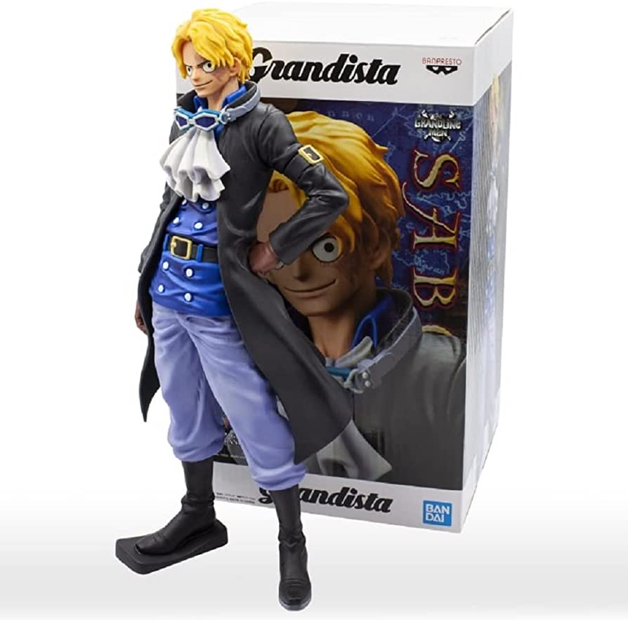 Banpresto Official SABO One Piece Grandista Action Figure 18106 - Anime Collectible for Display & Gifts | Perfect for Anime Fans, Home Decor, and Office Desk Display