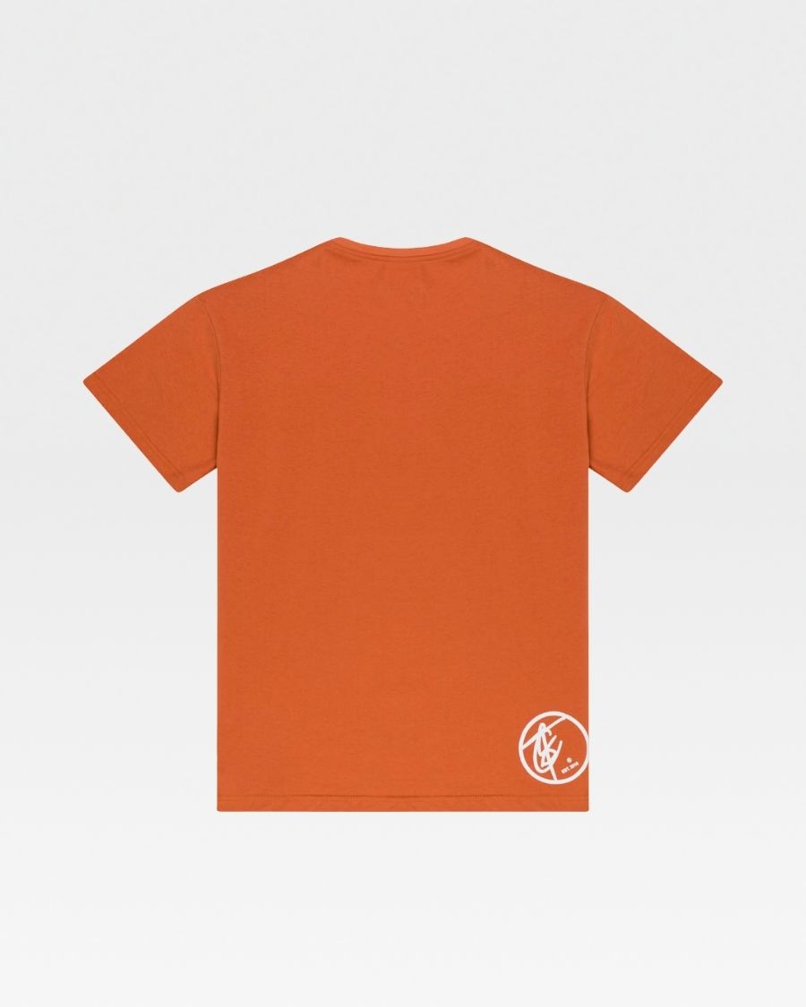 Houston Orange Sports T-Shirt for Men - Breathable & Comfortable Activewear for Running, Gym & Casual Wear