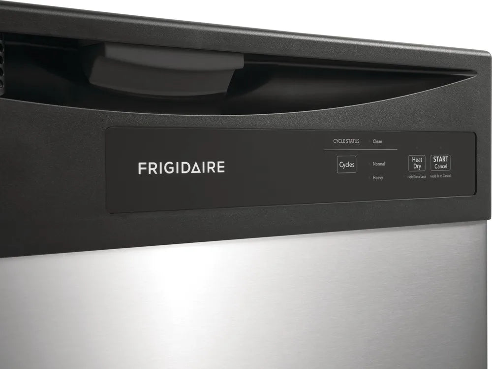 Frigidaire FDPC4221AS 24-Inch Built-In Dishwasher - Stainless Steel Finish | Energy Star Certified | Quiet Operation for Open-Concept Kitchens