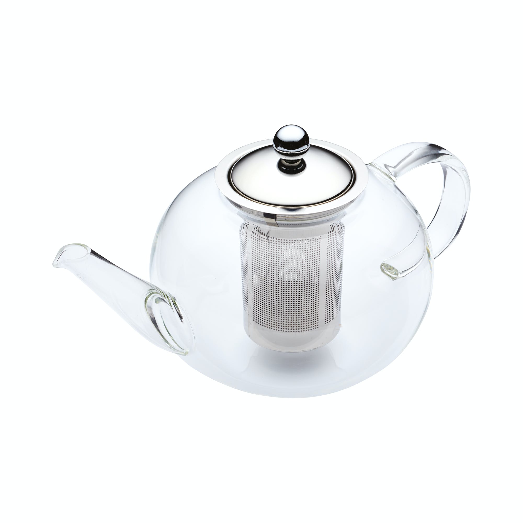 Le’Xpress 1.4 Liter Glass Infuser Teapot for Loose Leaf Tea - Perfect for Home, Office & Tea Party Brewing