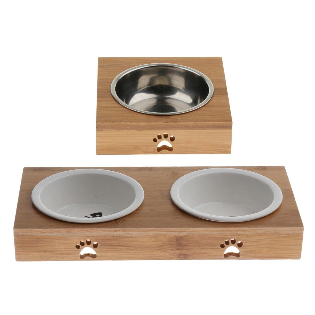 Premium Stainless Steel Pet Bowl - Durable Dog & Cat Feeder Dish for Food & Water - Perfect for Indoor, Outdoor & Travel Use