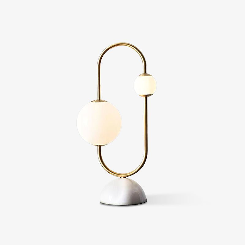 Martha Table Lamp - Modern LED Bedside Lamp with USB Port, Adjustable Brightness for Bedroom, Living Room, Office - Perfect for Reading, Working & Night Light