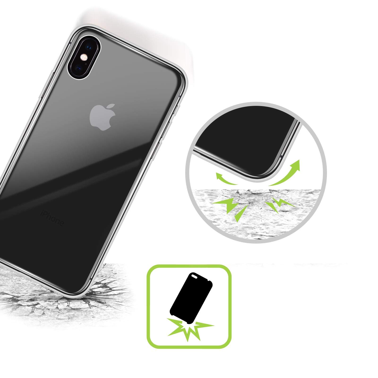 Kawaii Duck Soft Gel Phone Case Compatible with Apple iPhone 7/8/SE 2020 & 2022 - Cute Protective Cover for Everyday Use & Gift Giving
