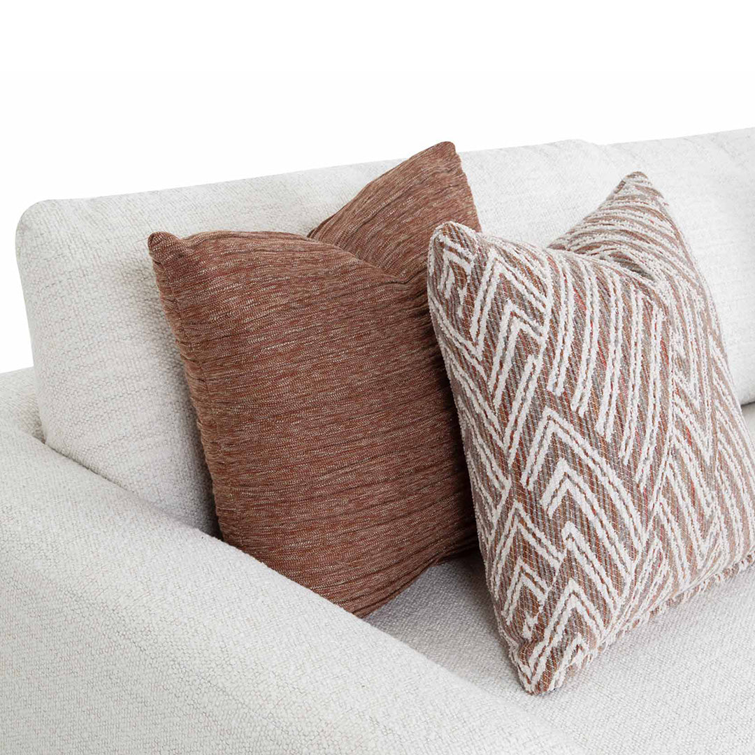 Luxury Pearl White Velvet Sofa - Modern Elegant Living Room Furniture for Home Decor & Comfortable Seating - Perfect for Apartments, Lounges & Cozy Spaces