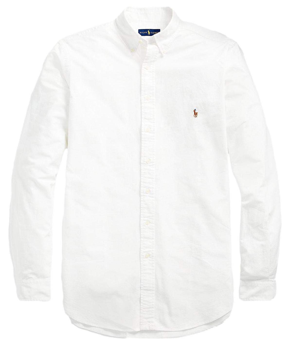 POLO RALPH LAUREN Big & Tall Oxford Shirt for Men - Classic Fit Button Down Dress Shirt - Perfect for Business Casual & Office Wear