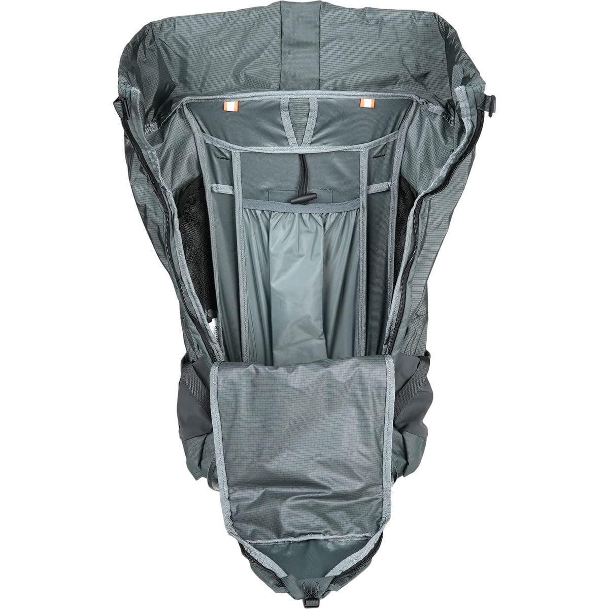 Mystery Ranch Bridger 45L Hiking Backpack - Mineral Gray Medium Size | Durable Weekender Travel & Outdoor Adventure Backpack for Camping, Trekking & Daily Commute