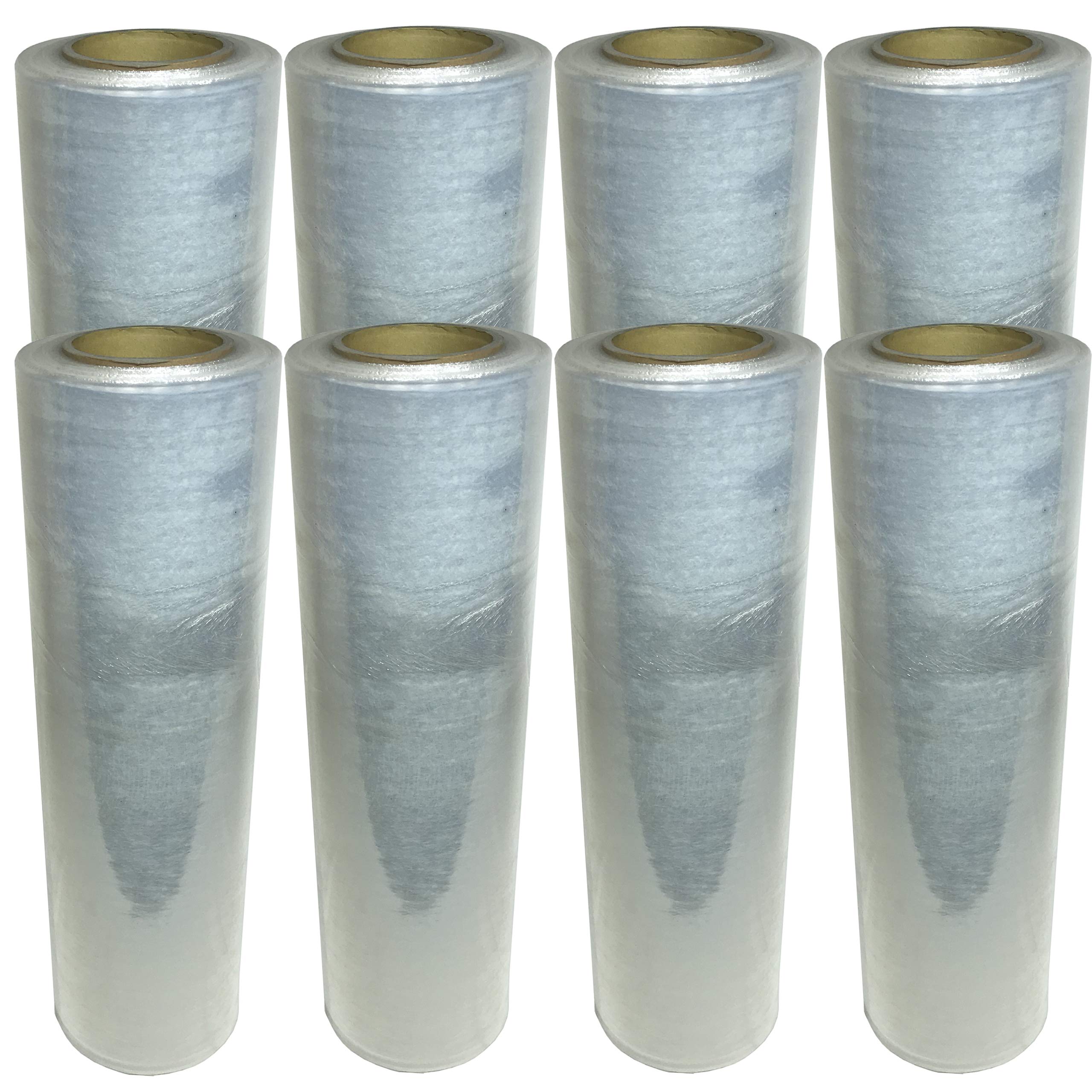 8 Pack Heavy Duty Stretch Wrap - 18