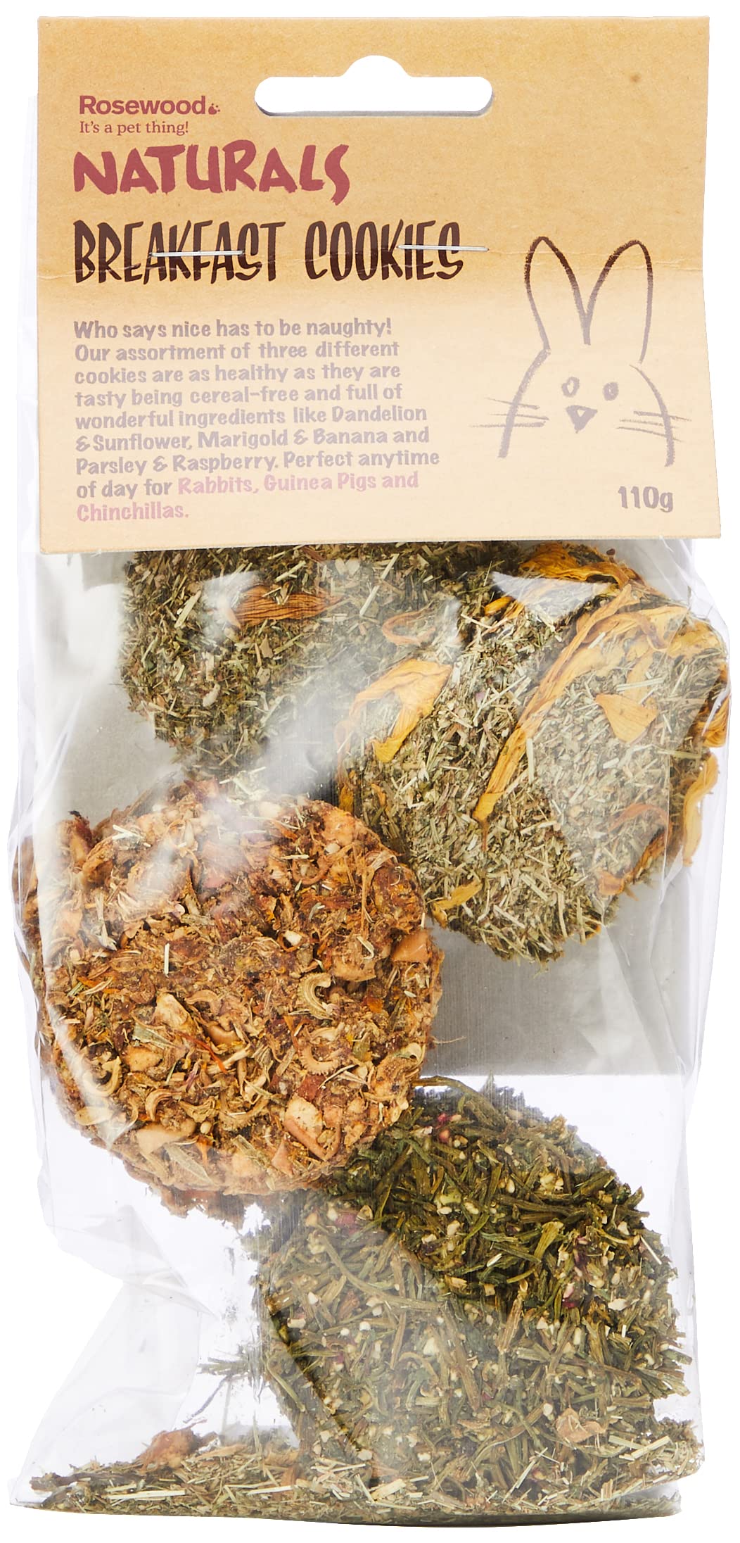 Rosewood Natural Treat Cookies for Dogs - Healthy Breakfast Snack
