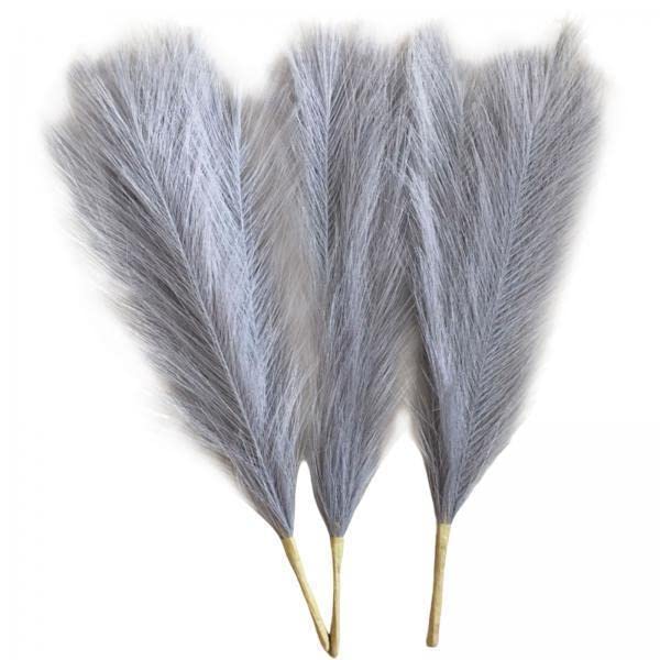2X 3Pcs Dried Pampas Grass Bouquet - Natural Phragmites Reed Flowers for Wedding Centerpieces, Farmhouse Decor, Boho Home & Office Decoration