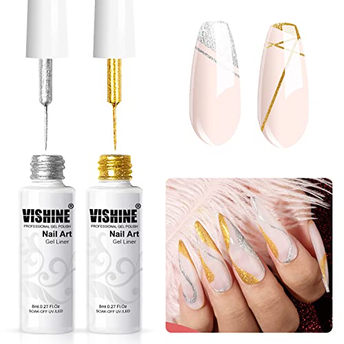 Glitter Gold Silver