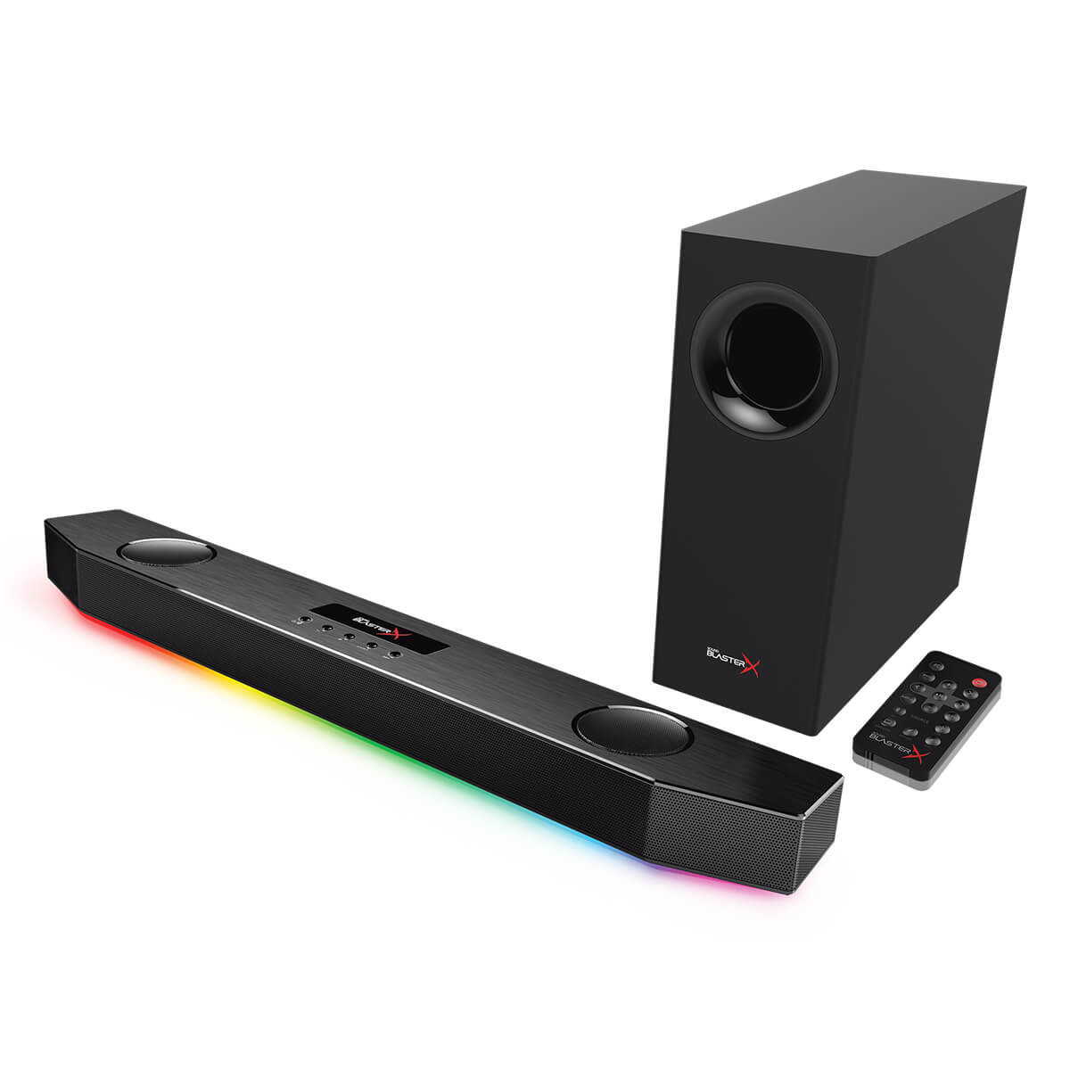Creative Sound BlasterX Katana Multi-Channel Gaming Soundbar with RGB Lighting - Immersive 7.1 Surround Sound for PC, PS5, Xbox Series X - Perfect for Gaming, Movies & Music