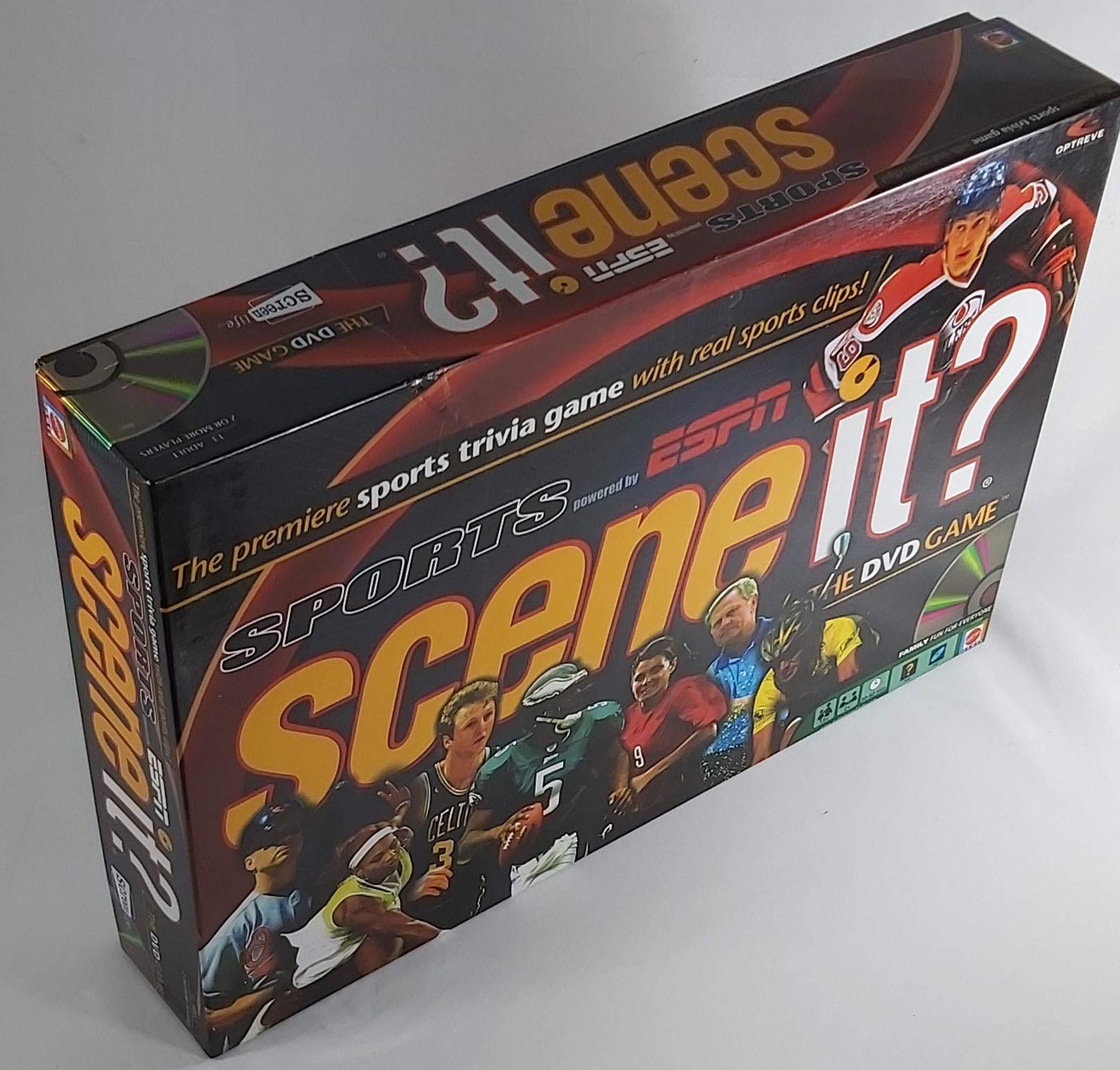 Scene It? Sports Trivia Game Powered by ESPN - Fun Family & Party Game Night for Sports Fans