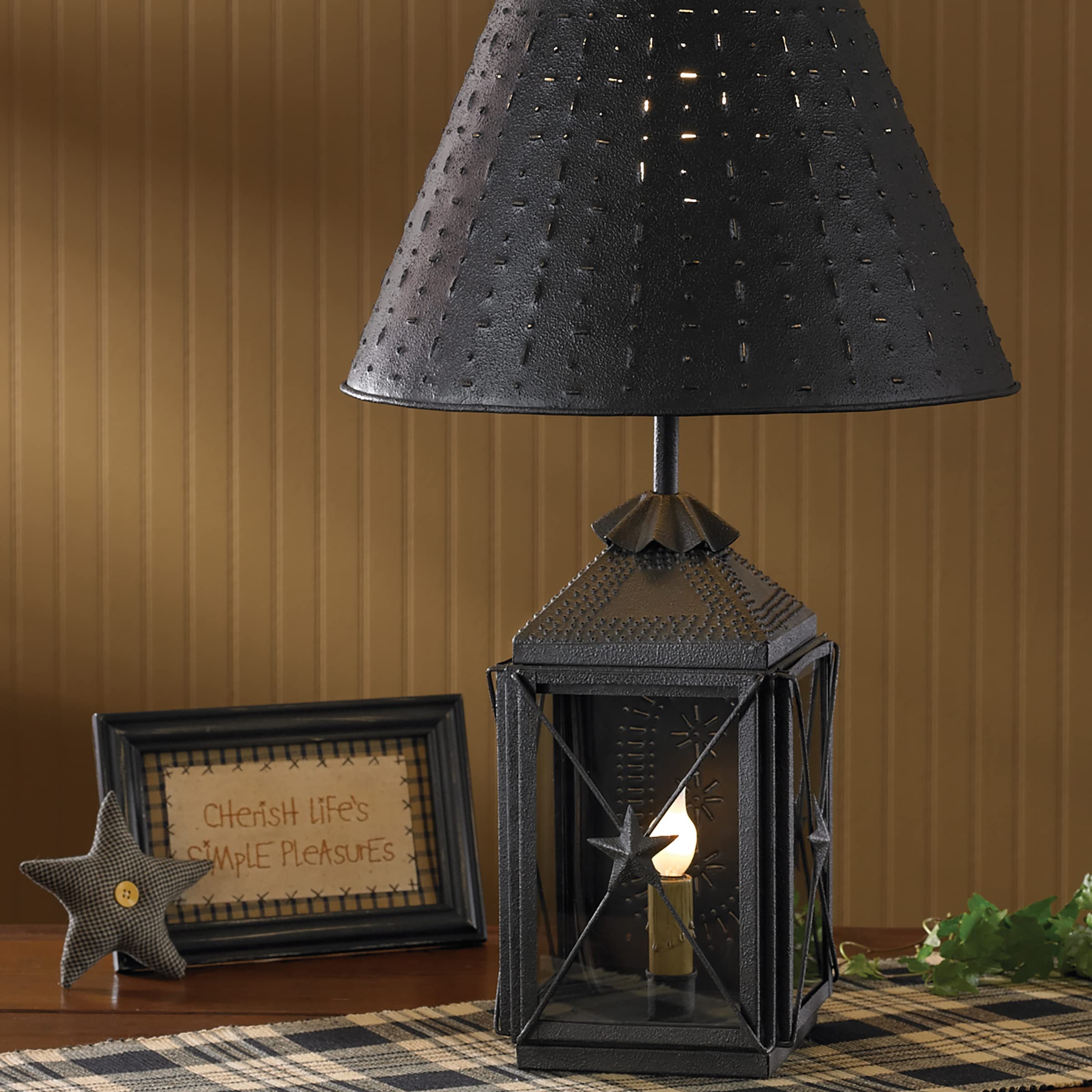 Park Designs Blackstone Lantern Lamp - Outdoor & Indoor Decorative Lighting for Patio, Garden, Porch, and Home Decor