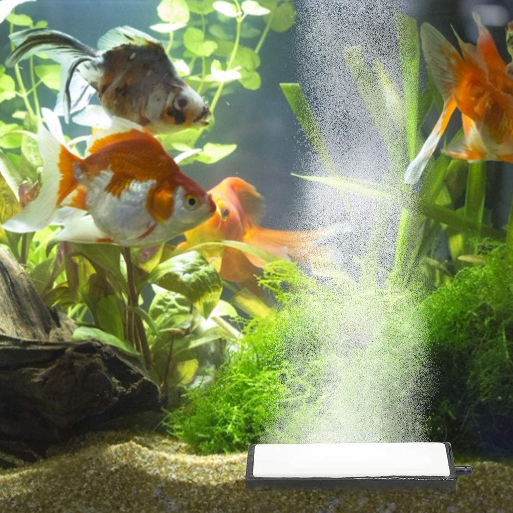 Nano Aquarium Air Stone - Fish Tank Oxygen Pump Bubble Diffuser for Small Tanks | Perfect for Betta Fish, Shrimp & Nano Aquariums
