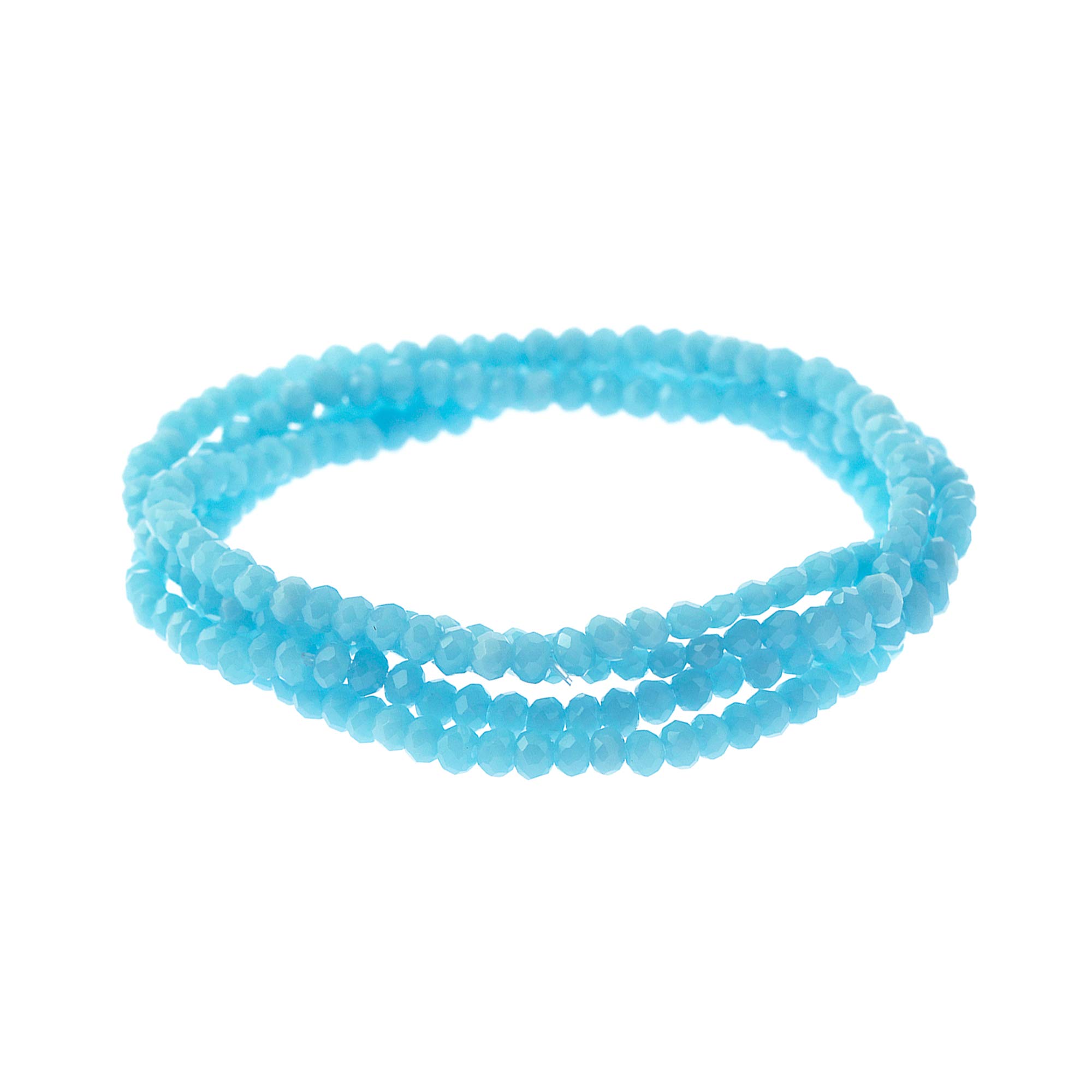 Multi Strand Beaded Stackable Stretch Bracelets for Women - Bohemian Boho Style Glass Bead Bracelet Set - Layered Statement Bangles for Everyday Wear & Special Occasions