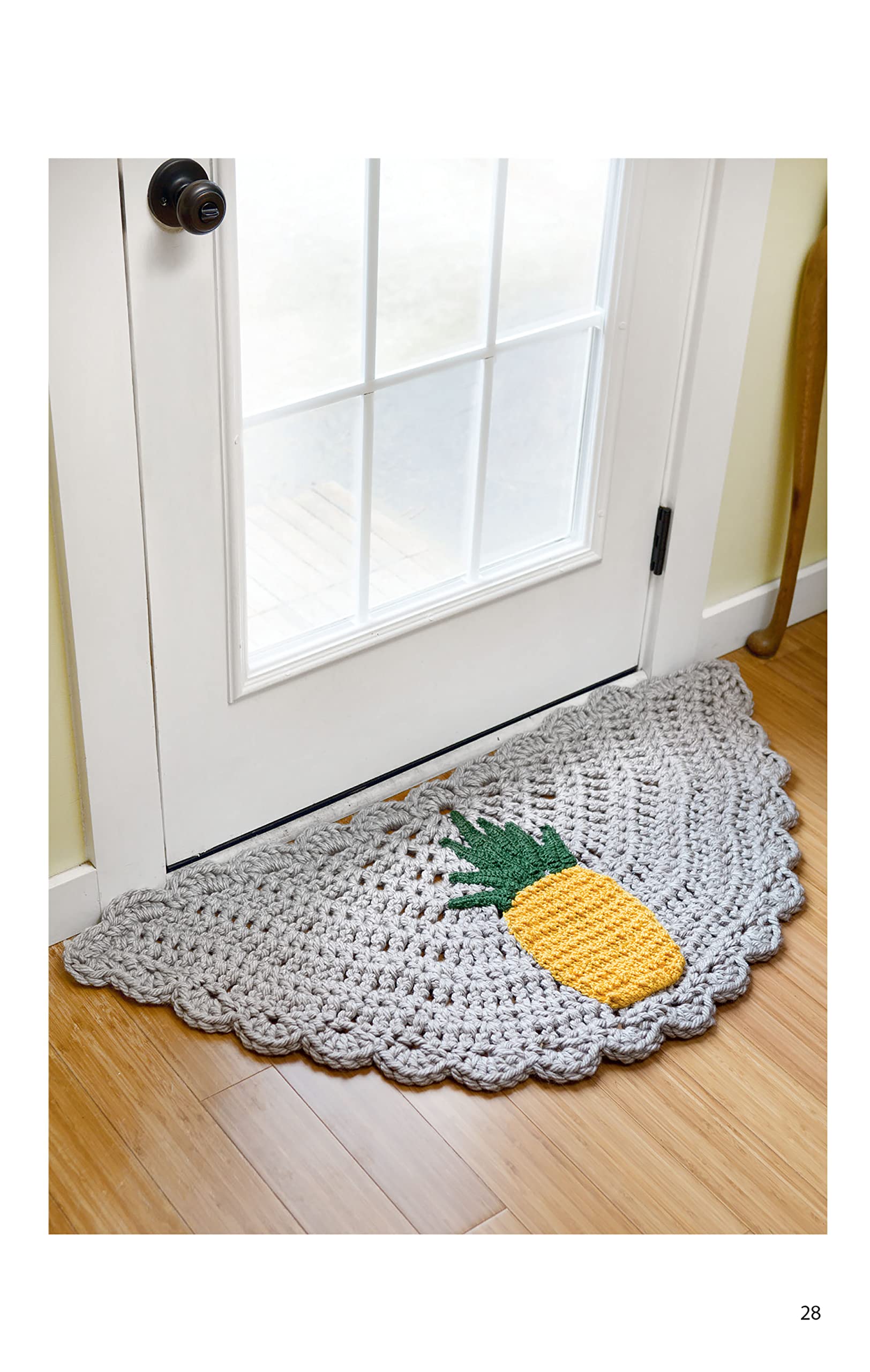 Leisure Arts Half Moon Rugs Crochet Book - DIY Crochet Patterns for Boho Home Decor, Handmade Rugs & Wall Hangings | Perfect for Living Room, Bedroom & Nursery Decor