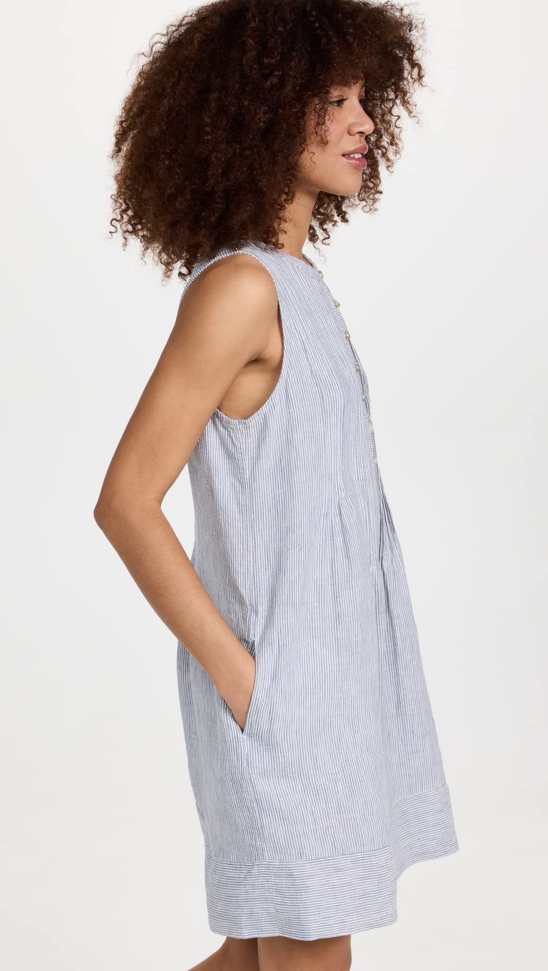 Faherty Women's Isha Dress - Flowy Boho Maxi Dress with Pockets, Lightweight & Breathable for Summer | Perfect for Beach Vacations, Brunch Dates, and Casual Outings