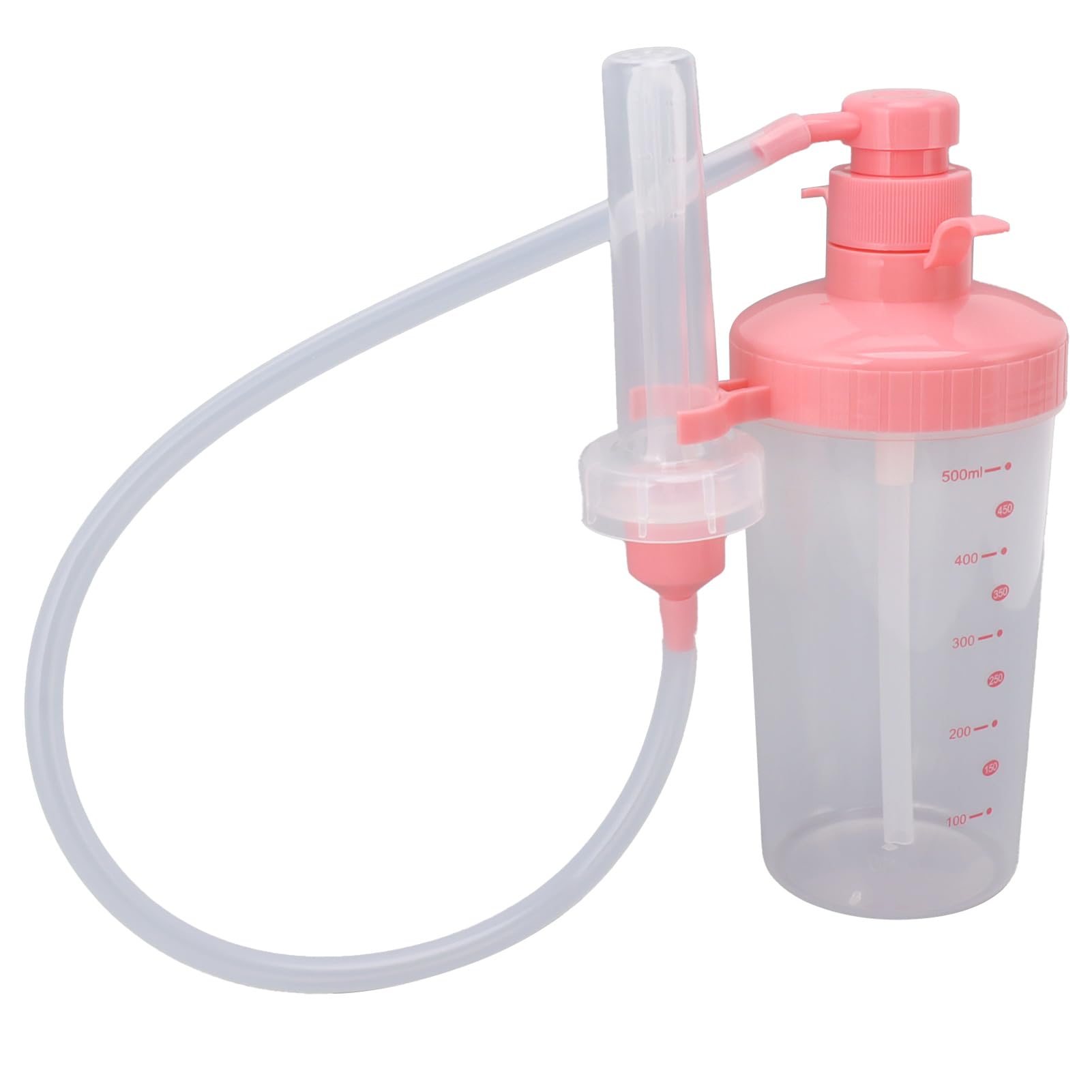 Fafeicy Manual Pressurized Vaginal Cleanser & Gynecology Bottle - Reusable for Intimate Hygiene, Drinking Water, Food Storage & Bathroom Use (Style 2)