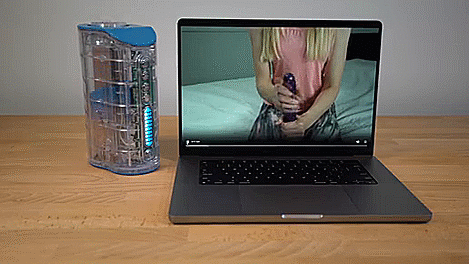 Autoblow AI Ultra Automatic Male Masturbator - Hands-Free Adult Toy for Men, Realistic Feel & Powerful Suction - Perfect for Solo Play & Couples Use