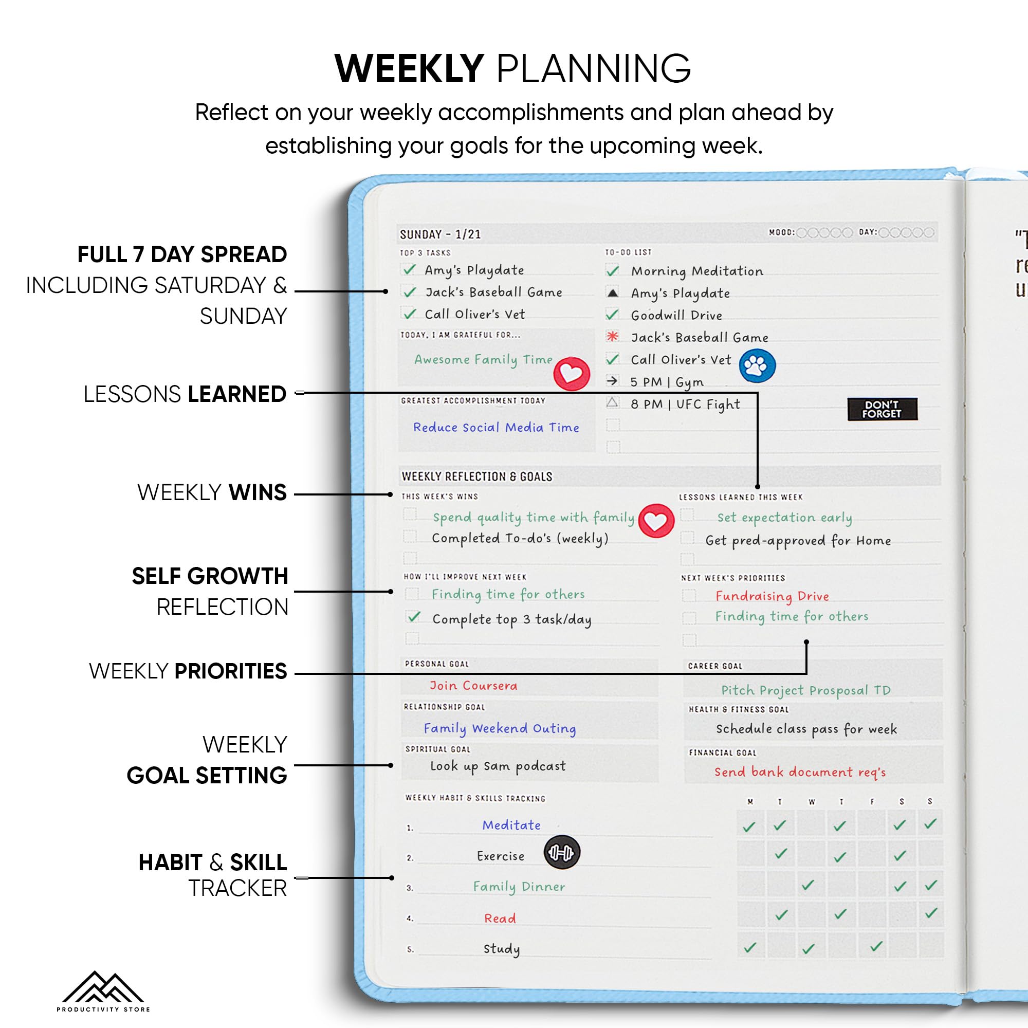 2025-2026 Productivity Planner - 5.8