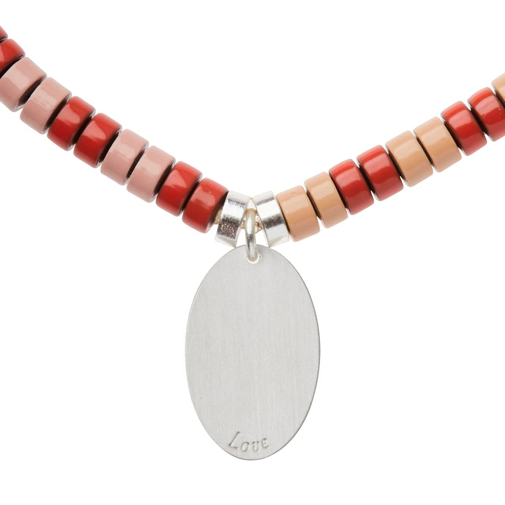 Scout Curated Wears - Intention Charm Bracelet - Rose Quartz & Silver - Spiritual Healing Jewelry for Meditation, Yoga & Positive Energy